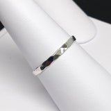 Set of 4 Sterling Silver Rings