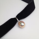 JELLY BEAN Genuine Freshwater Pearl Detachable Pendant