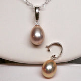 JELLY BEAN Genuine Freshwater Pearl Detachable Pendant