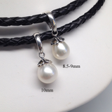 HEART PETALS White Freshwater Pearl Detachable Pendant